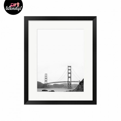 Framed Art Print "Golden Gate Bridge in San Francisco"