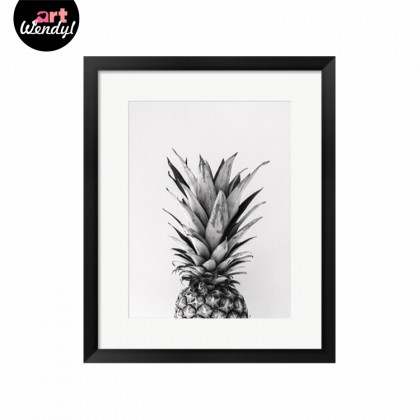 Framed Art Print "Pineapple"